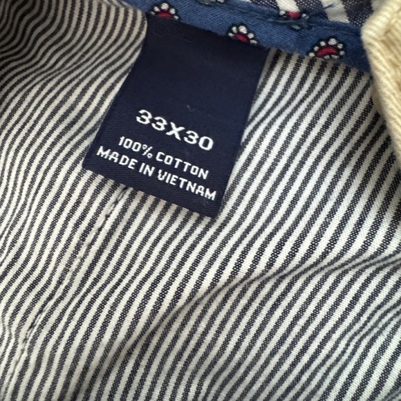 Cremieux Men's Khaki / Chinos Size 34x28 Flat‎ Front Super Soft Feel - Picture 8 of 8